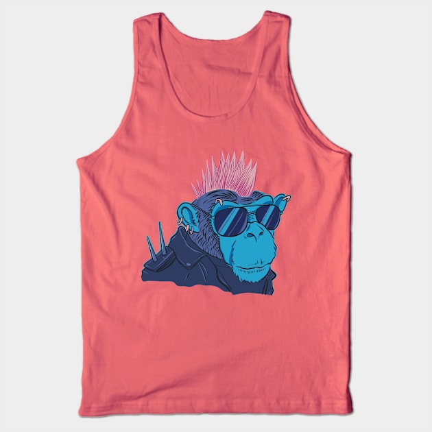 Punk Munk Tank Top by MonocleDrop